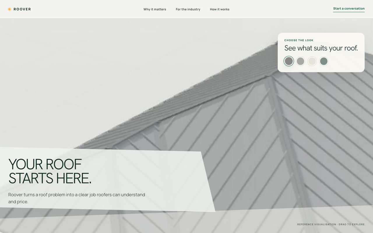Runs V4 RoofViz