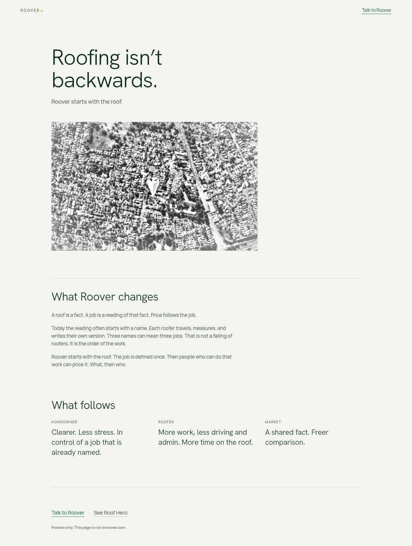 Spine A — 10x quiet-paper company page desktop